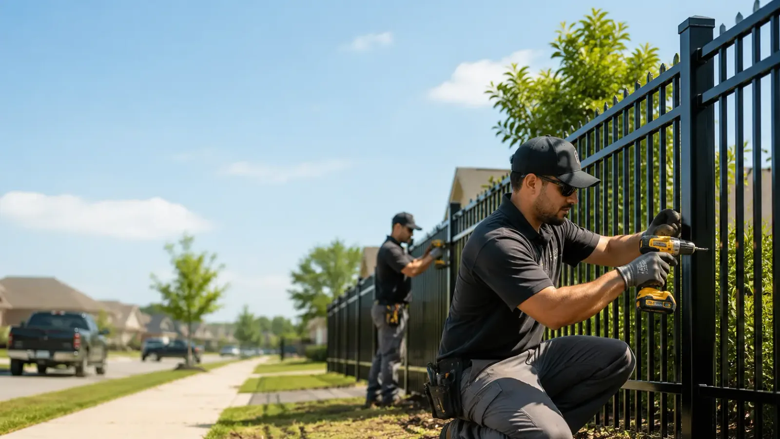 Metal Fence Installation in Niagara Falls, NY